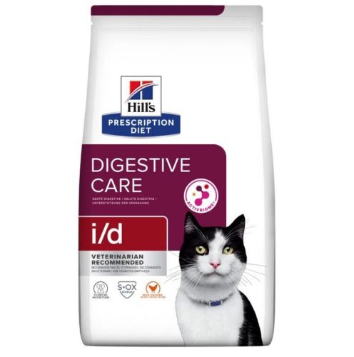 HILLS Prescription Diet száraz macskaeledel emésztőrendszeri problémákra i/d csirke 8kg