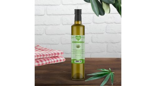 BARF LOVE kendermagolaj kutyáknak és macskáknak hidegen sajtolt 250ml