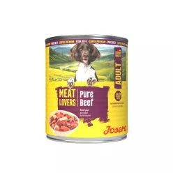   Josera Meat Lovers Pure konzerv adult nedves kutyaeledel marha 6x800g