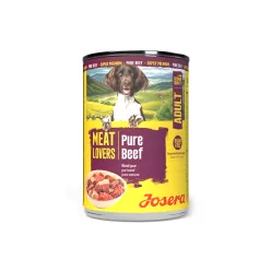   Josera Meat Lovers Pure konzerv adult nedves kutyaeledel marha 6x400g