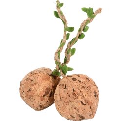 AniOne cicajáték zörgő parafa labda 2x 5cm