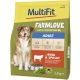 MultiFit Farmlove száraz kutyaeledel adult marha&spenót 2,5kg
