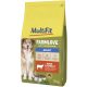 MultiFit Farmlove száraz kutyaeledel adult marha&spenót 12kg