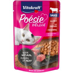 Vitakraft Poésie macska tasak adult marha szósz 23x85g