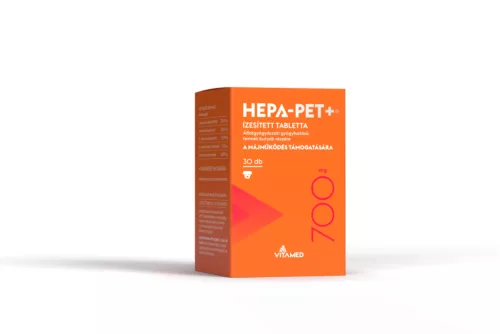 HEPA-PET Plus májvédő tabletta 700mg/30db