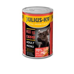 Julius – K9 kutya konzerv adult marha&répa 12x1240g