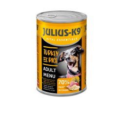 Julius K9 kutya konzerv adult pulyka&rizs 12x1240g