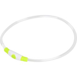 AniOne világító nyakörv USB sárga 65cm