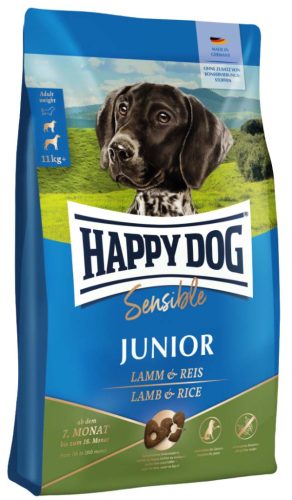 Happy Dog Supreme Sensible száraz kutyaeledel junior bárány&rizs 10kg