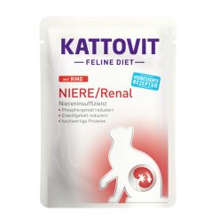   Kattovit Feline Diet tasak vesekímélő macskaeledel marha 24x85g