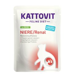   Kattovit Feline Diet tasak vesekímélő macskaeledel pulyka 24x85g