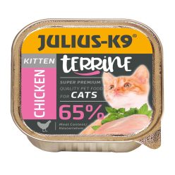 Julius K9 macska tálka kitten csirke 16x100g