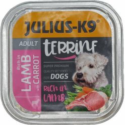 Julius K9 kutya tálka adult bárány&répa 12x150g