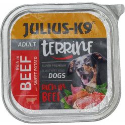 Julius K9 kutya tálka adult marha&édesburgonya 12x150g