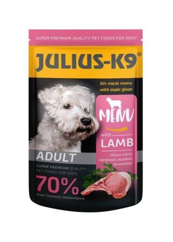Julius K9 kutya tasak adult bárány 12x125g