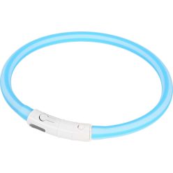 AniOne világító nyakörv kétszínű kék 45cm