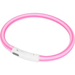 AniOne világító nyakörv pink 45cm