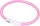 AniOne világító nyakörv pink 45cm