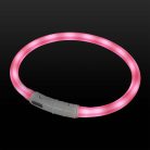 AniOne világító nyakörv pink 45cm