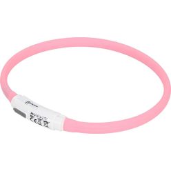 AniOne Candy világító nyakörv pink 45cm