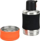 Dogs Creek kulacs és utazókészlet rozsdamentes acél narancssárga 800+200 ml