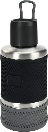 Dogs Creek kulacs és utazókészlet rozsdamentes acél szürke 800+200 ml