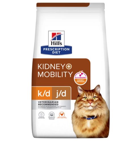 HILLS Prescription Diet száraz macskaeledel ízületvédelem k/d csirke 3kg