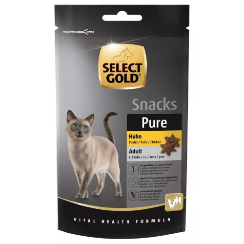 Select Gold Pure macska jutalomfalat adult csirke 75g