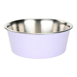 AniOne Cute rozsdamentes acél tál lila 1200ml