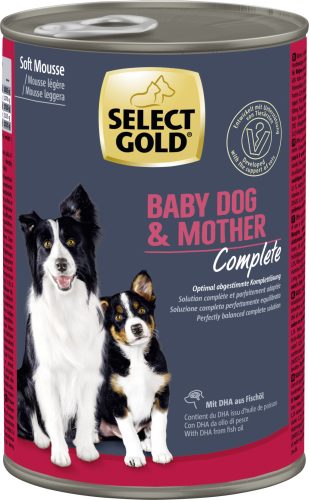 Select Gold Complete Soft babydog&mother kutya konzerv 6x360g