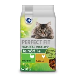   Perfect Fit Natural Vitality macska tasak MP csirke&pulyka 6x50g