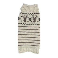 PAW karácsonyi kutyapulóver Deer Isle M