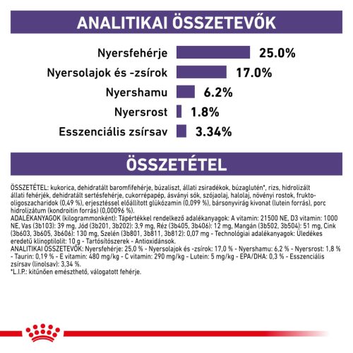 Royal Canin Veterinary Adult large nagytestű felnőtt száraz kutyaeledel 4kg
