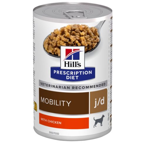 HILLS Prescription Diet kutya konzerv ízületvédelem j/d csirke 12x370g