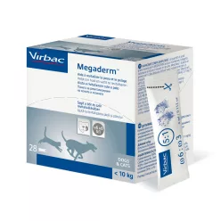   Virbac Megaderm kondicionáló oldat kutyáknak és macskáknak 28x4ml