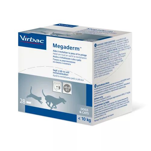 Virbac Megaderm kondicionáló oldat kutyáknak és macskáknak 28x4ml