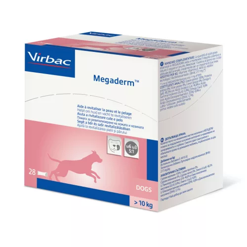 Virbac Megaderm kondicionáló oldat kutyáknak és macskáknak 28x8ml