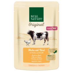   Real Nature Original macska tasak adult marha pástétom 12x85g
