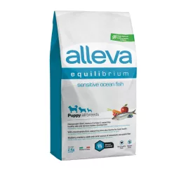 ALLEVA Equilibrium száraz kutyaeledel puppy hal 2kg