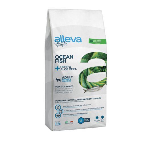 Alleva Holistic száraz kutyaeledel medium&maxi hal 2kg