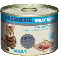   Premiere Meat Menü macska konzerv adult csirke&tonhal 6x200g