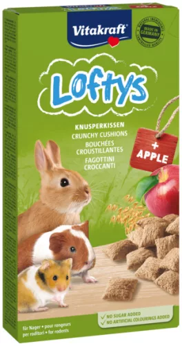 Vitakraft Loftys kisemlős snack zab&alma 100g