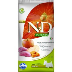   N&D Grain Free vaddisznó&alma sütőtökkel adult mini száraz kutyaeledel 7kg