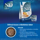 N&D Ocean Tőkehal, Sütőtök & Narancs Felnőtt Mini Száraz Kutyaeledel 7kg