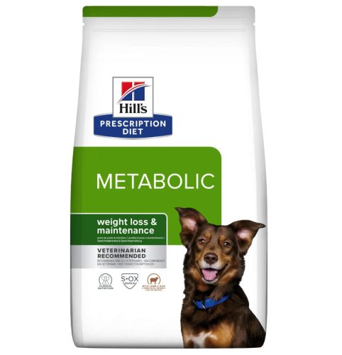 HILLS Prescription Diet súlycsökkentő száraz kutyaeledel bárány&rizs 12kg