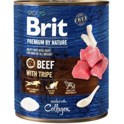   Brit Premium by Nature kutya konzerv adult marha&pacal 6x800g