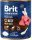 Brit Premium by Nature kutya konzerv adult marha&pacal 6x800g