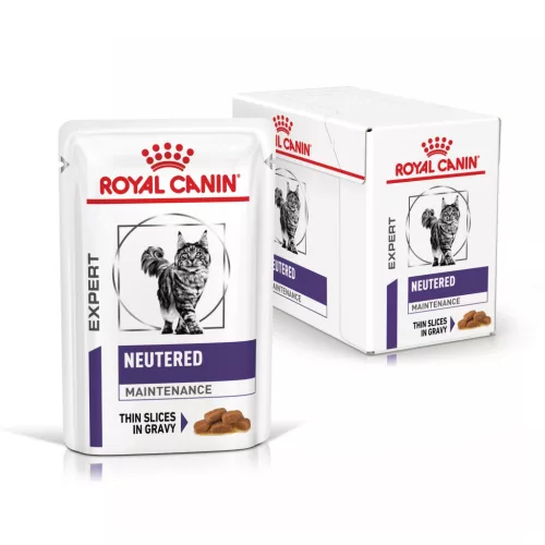 Royal Canin Veterinary Neutered maintenance ivartalanított alutasak macskaeledel 12x85g