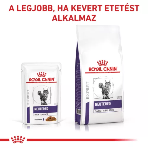 Royal Canin Veterinary Neutered maintenance ivartalanított alutasak macskaeledel 12x85g