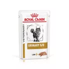 Royal Canin Veterinary Urinary s/o loaf pépes alutasak macskaeledel húgykő ellen 12x85g